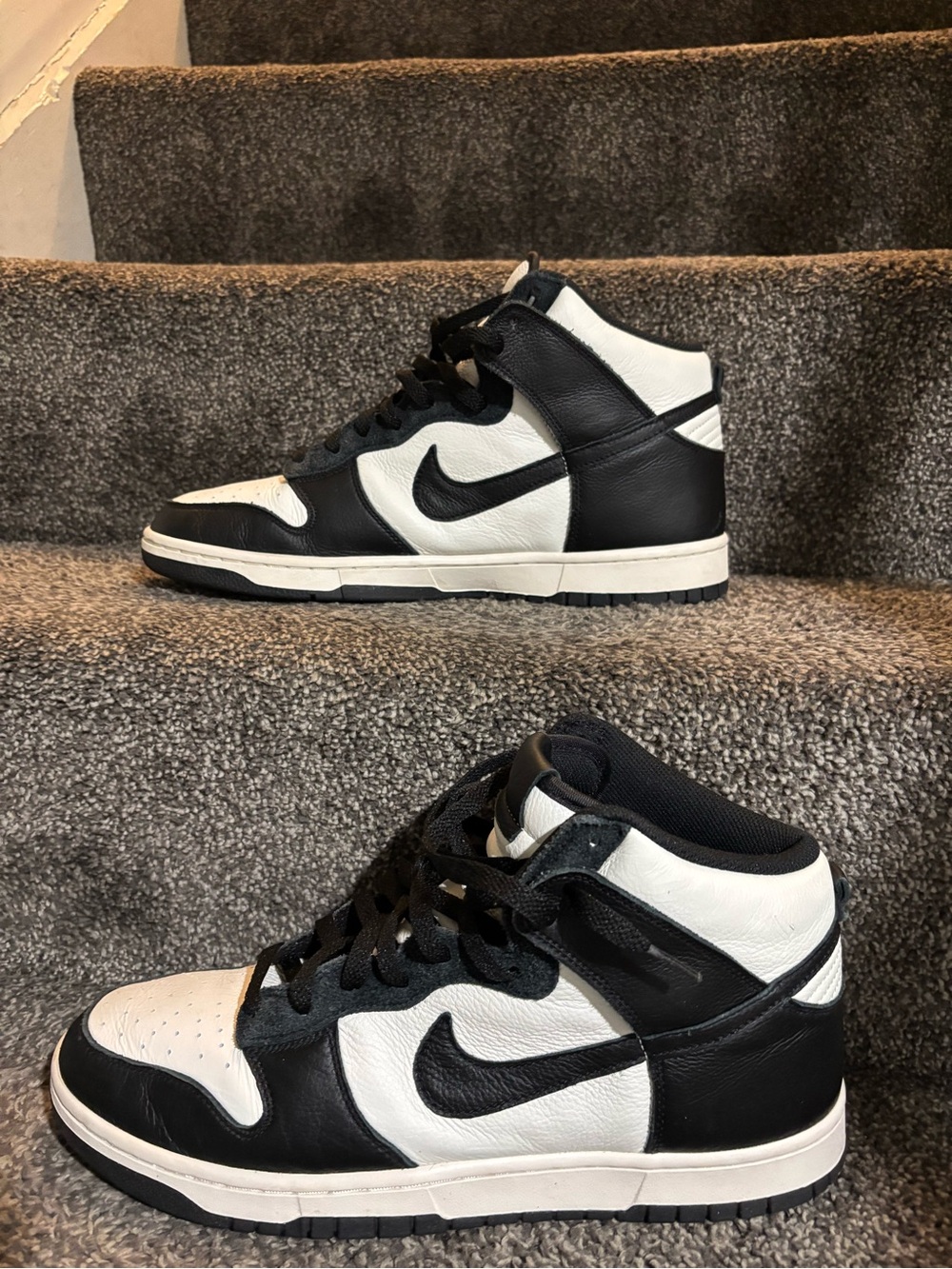 nike dunk high panda authentic